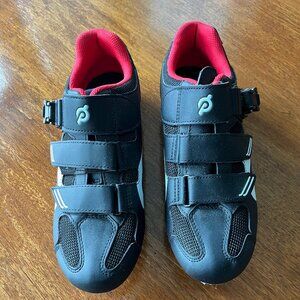 Men’s Peloton Red and Black Cycling Shoes Size 41 Peloton Cycling Shoes - Men's